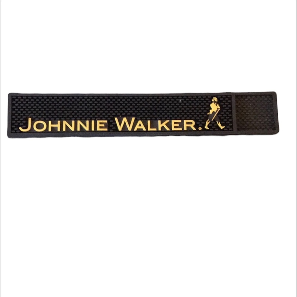 Johnnie Walker | Rubber Bar Mat | Rail Runner